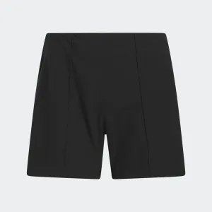 Women's adidas Pintuck 5-Inch Pull-On Golf Shorts Activewear Womens - gym outfits discount