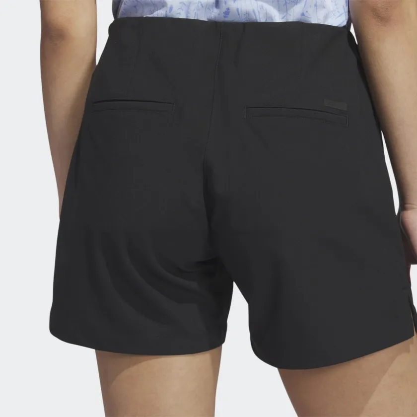Women's adidas Pintuck 5-Inch Pull-On Golf Shorts