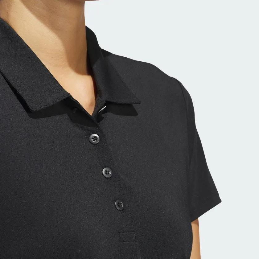 Women's adidas Ultimate365 Solid Short Sleeve Polo Shirt