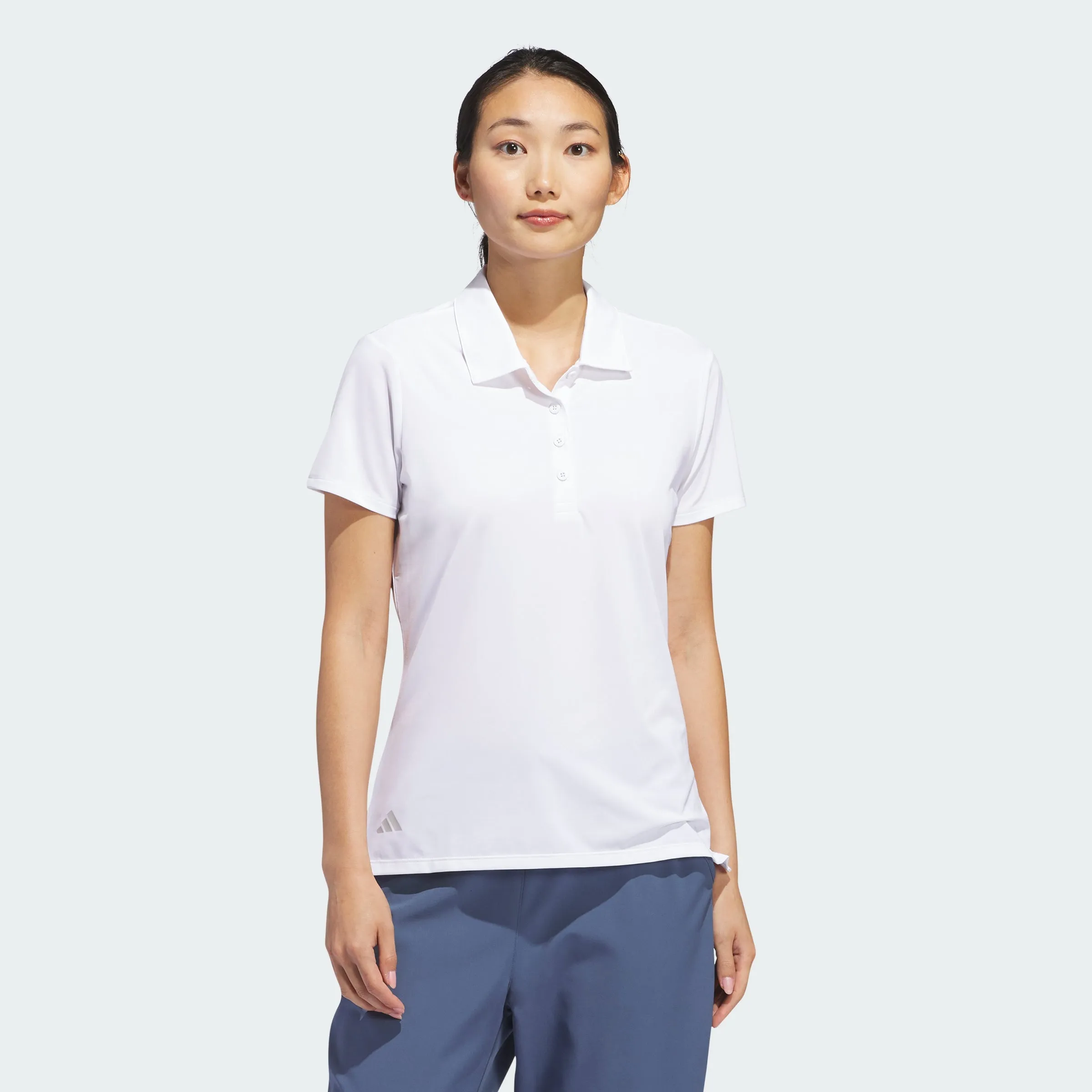 Women's adidas Ultimate365 Solid Short Sleeve Polo Shirt