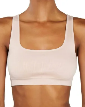Women's High Sculpt Bra Rib In Sand Activewear Womens - gym outfits discount
