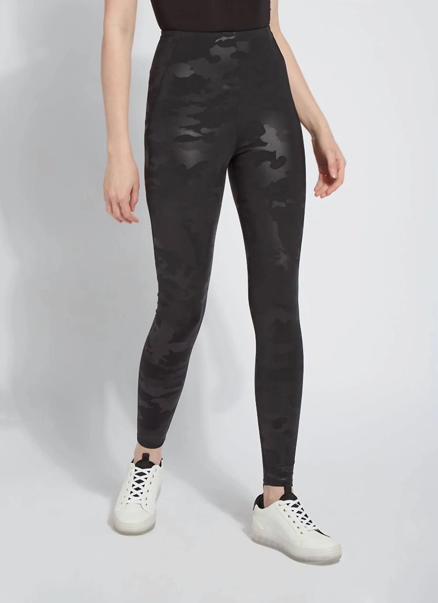 Women's Matilda Foil Legging In Black Activewear Womens - yoga pants clearance
