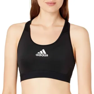 Women's Medium Support Racer Back Sports Bra In Black Activewear Womens - fitness leggings online