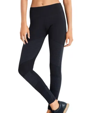 Women's Moto Leggings In Sea Black Activewear Womens - fitness leggings online