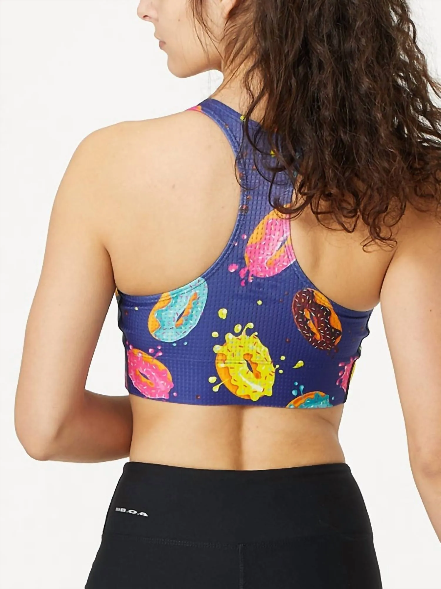 Women's Performance Sports Bra In Donuts