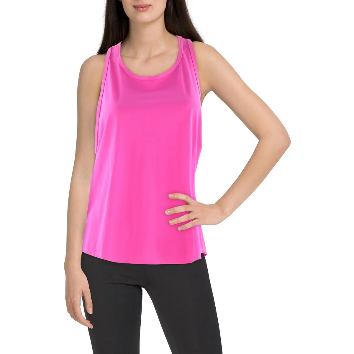Womens Racerback Nylon Tank Top