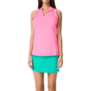 Womens Ruffled Nylon Pullover Top Activewear Womens - gym outfits discount