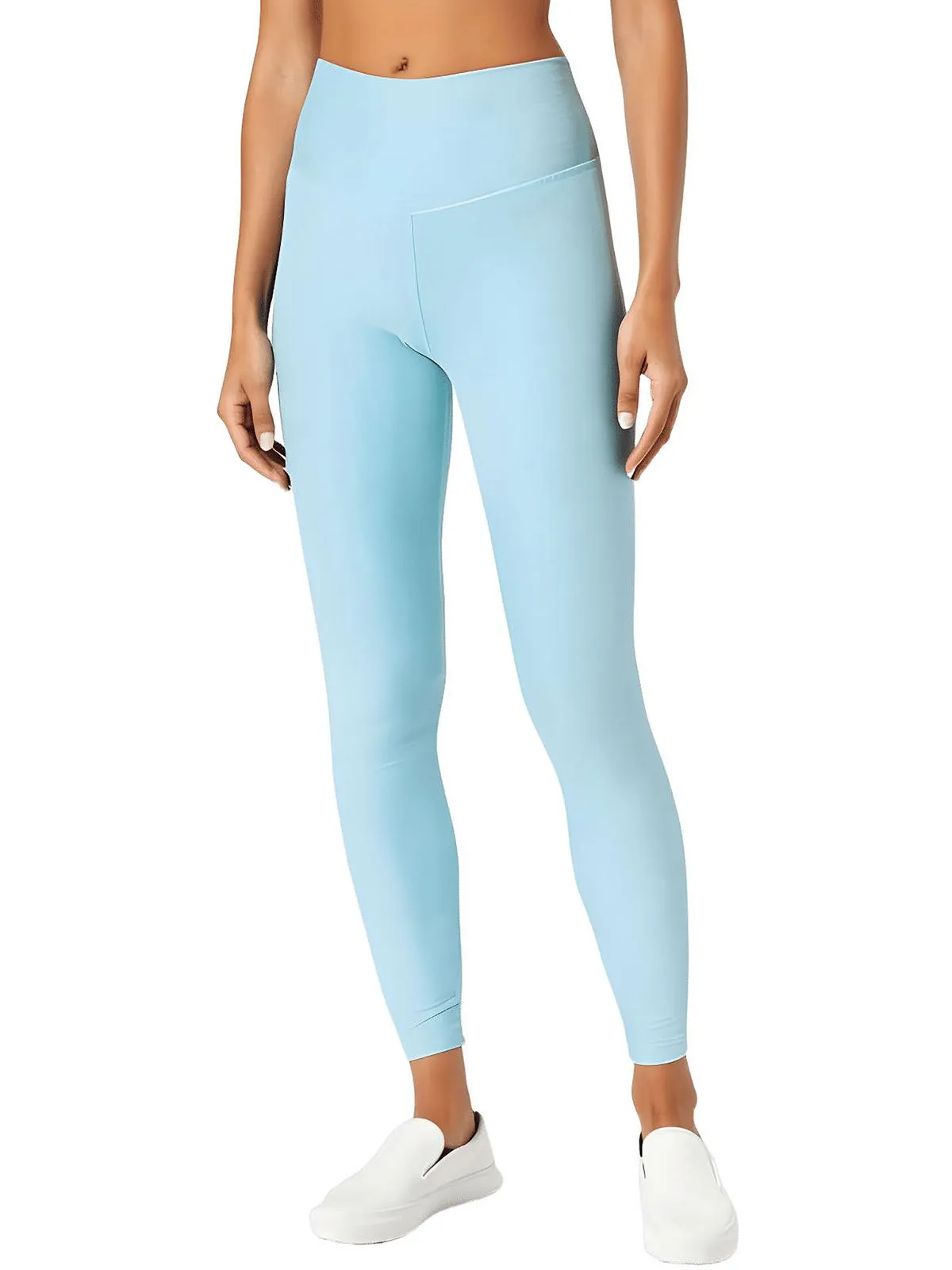 Womens Stretch Polyester Athletic Leggings