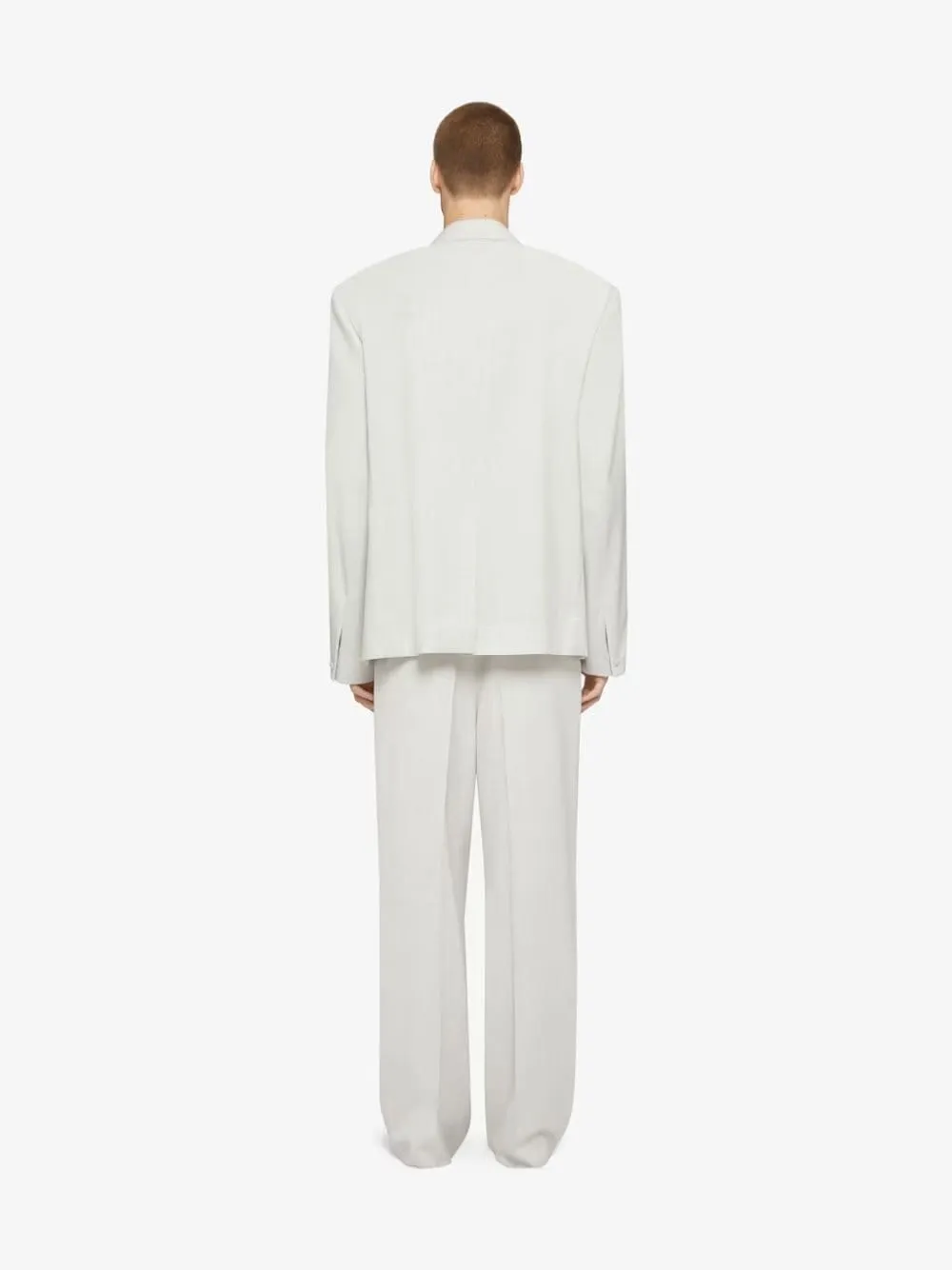 Wool Wide-Leg Pants