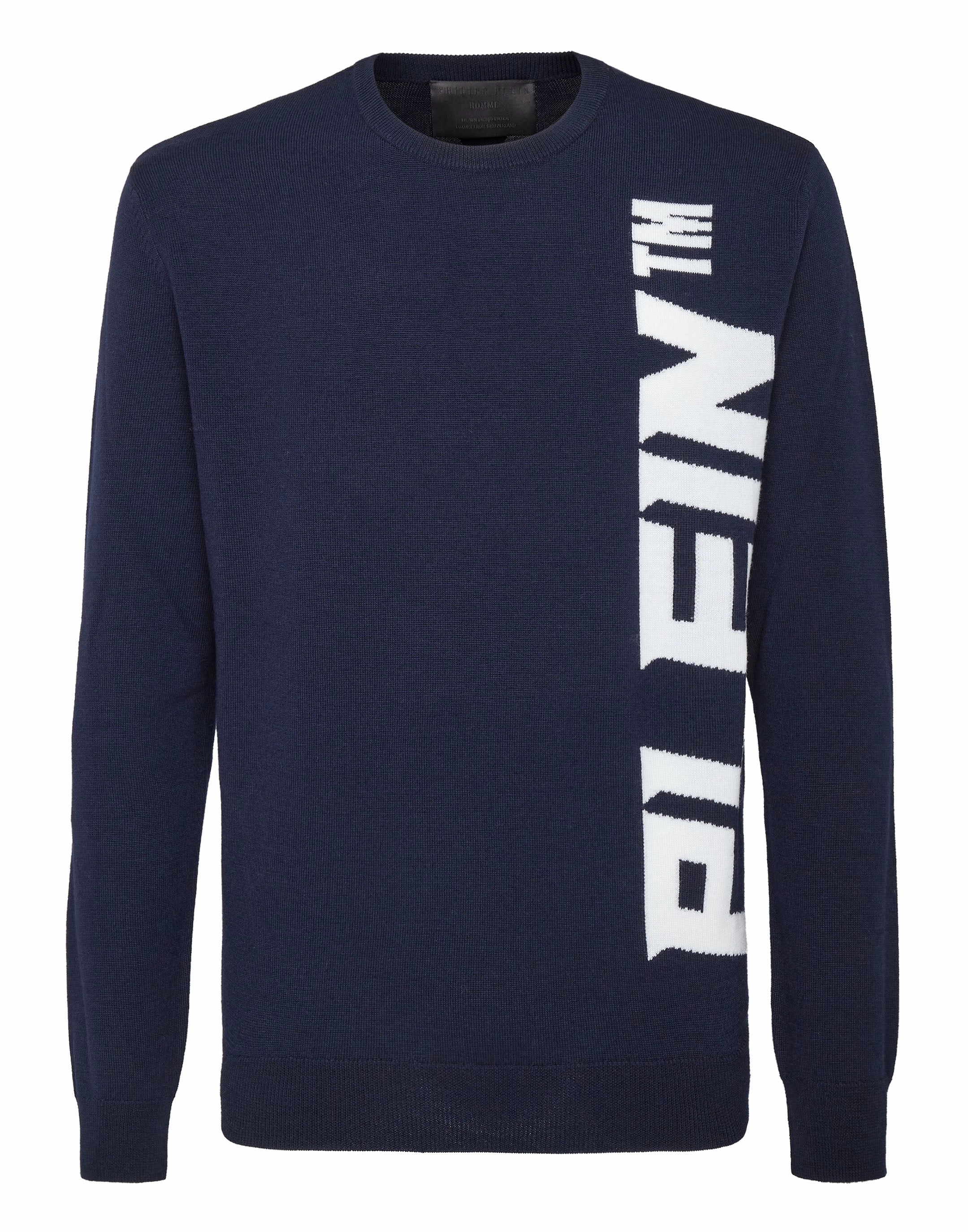 Wool Pullover Round Neck LS