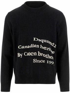 Wool Pullover With Logo cashmere sweaters sale