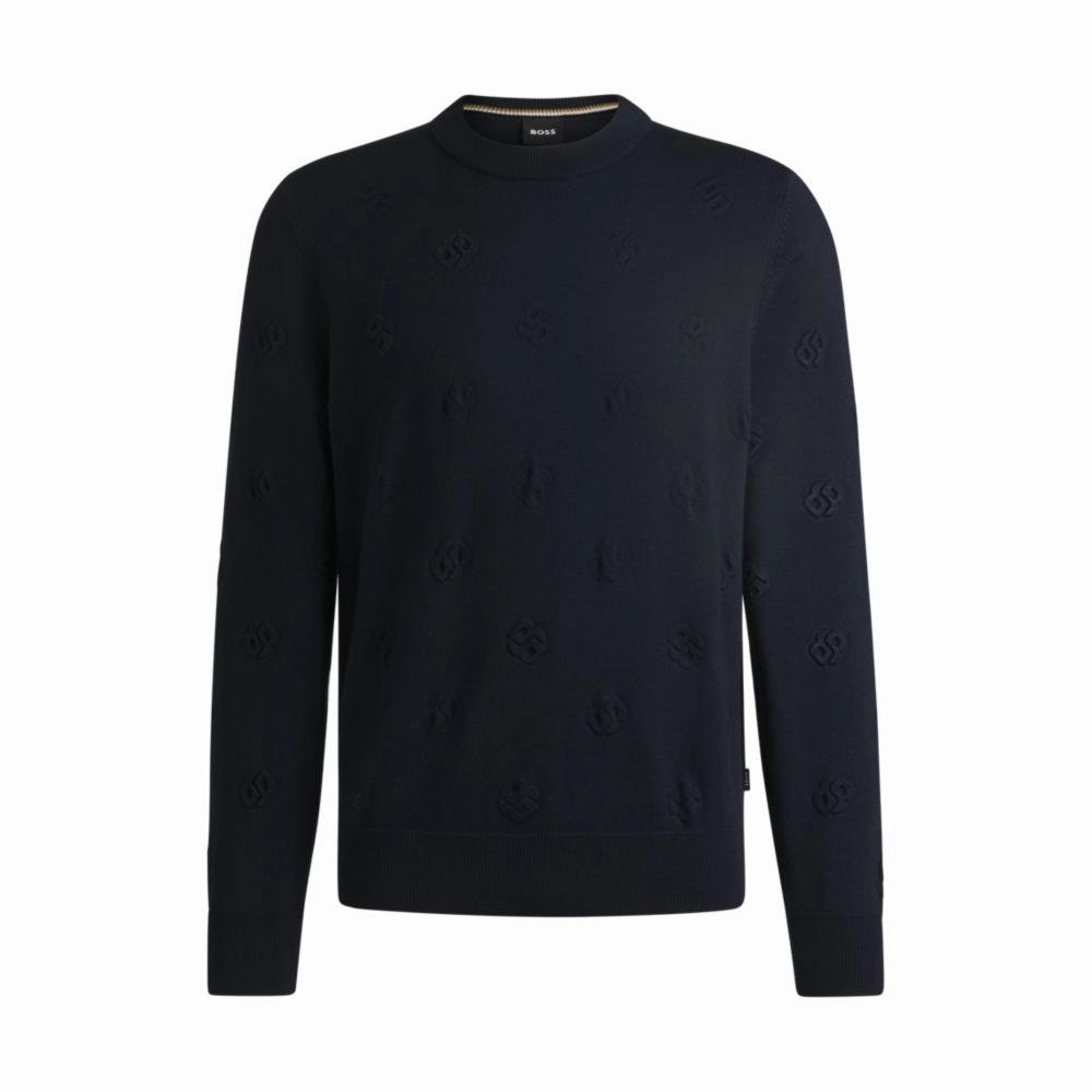 Wool sweater with Double B monograms cashmere sweaters sale