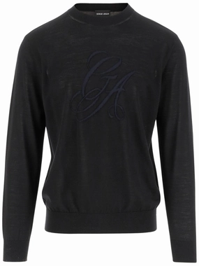 Wool Sweater With Logo cashmere sweaters sale