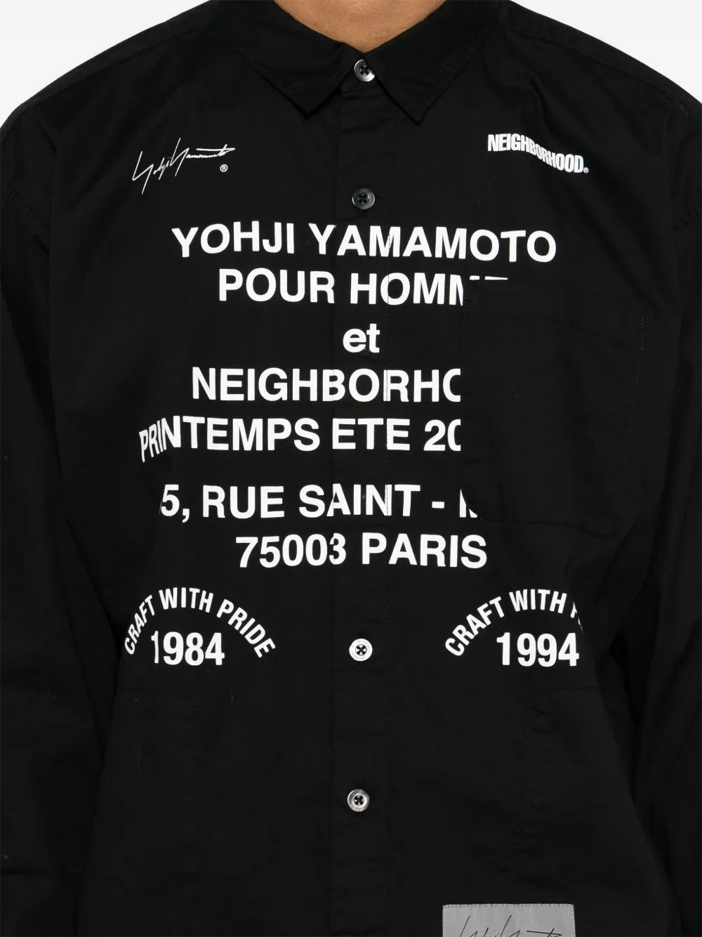 X Neighborhood Printed Long-Sleeves Shirt