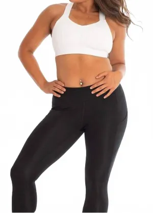 Y-Back Bra In White Activewear Womens - gym outfits discount