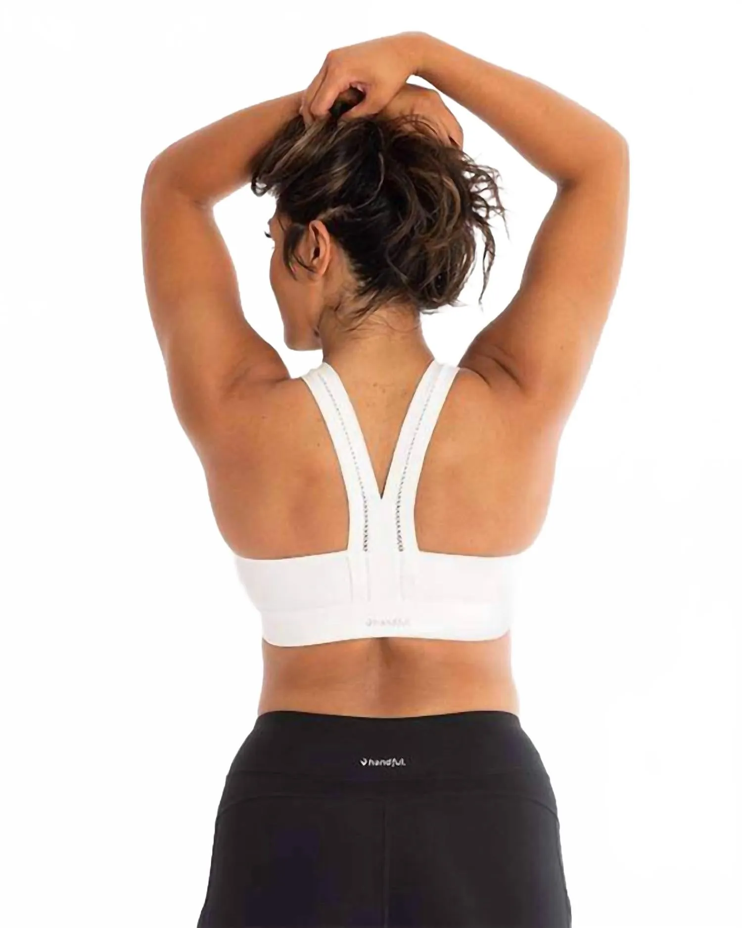 Y-Back Bra In White