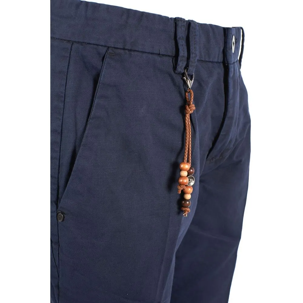 Yes Zee Chic Cotton Blend Bermuda Men's Shorts
