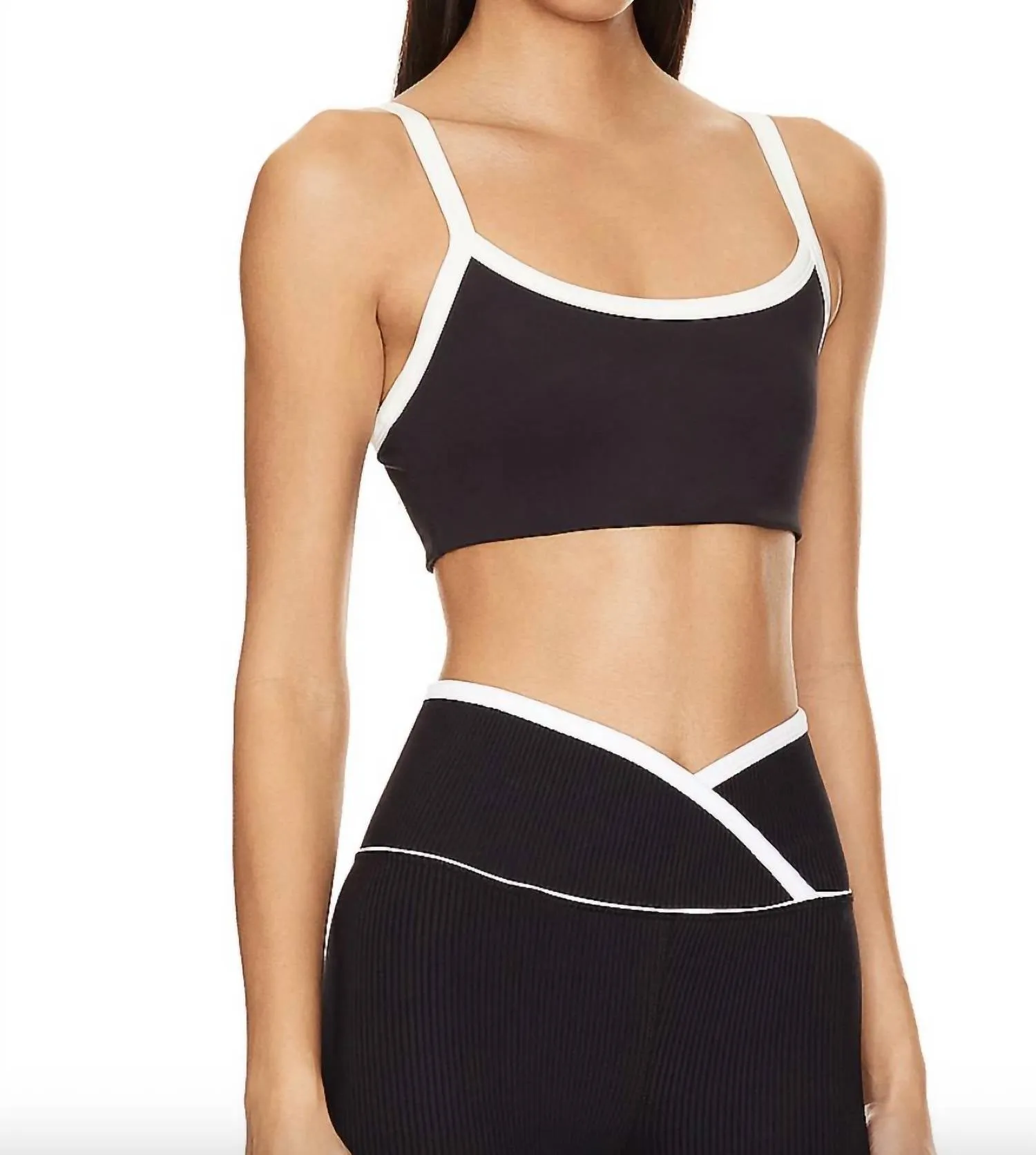 Yos Bralette In Black And White