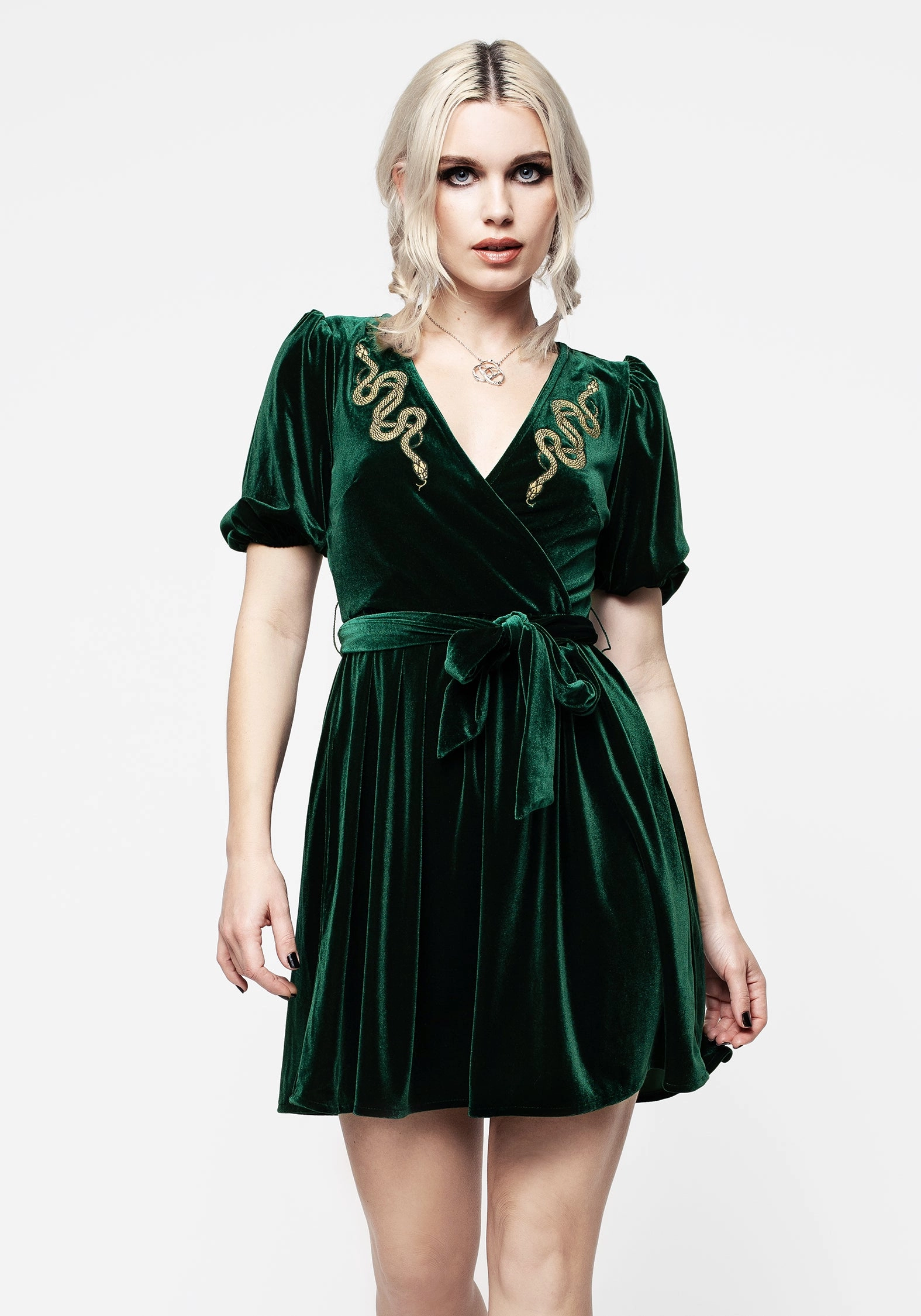 Zarina Embroidered Mini Wrap Dress Dresses Womens - beach dresses cheap