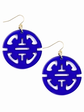 Zenzii Traveling Resin Drop Earring - Cobalt summer dresses best deals